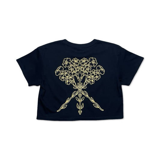 Pua Kanake Maoli Crop Tee