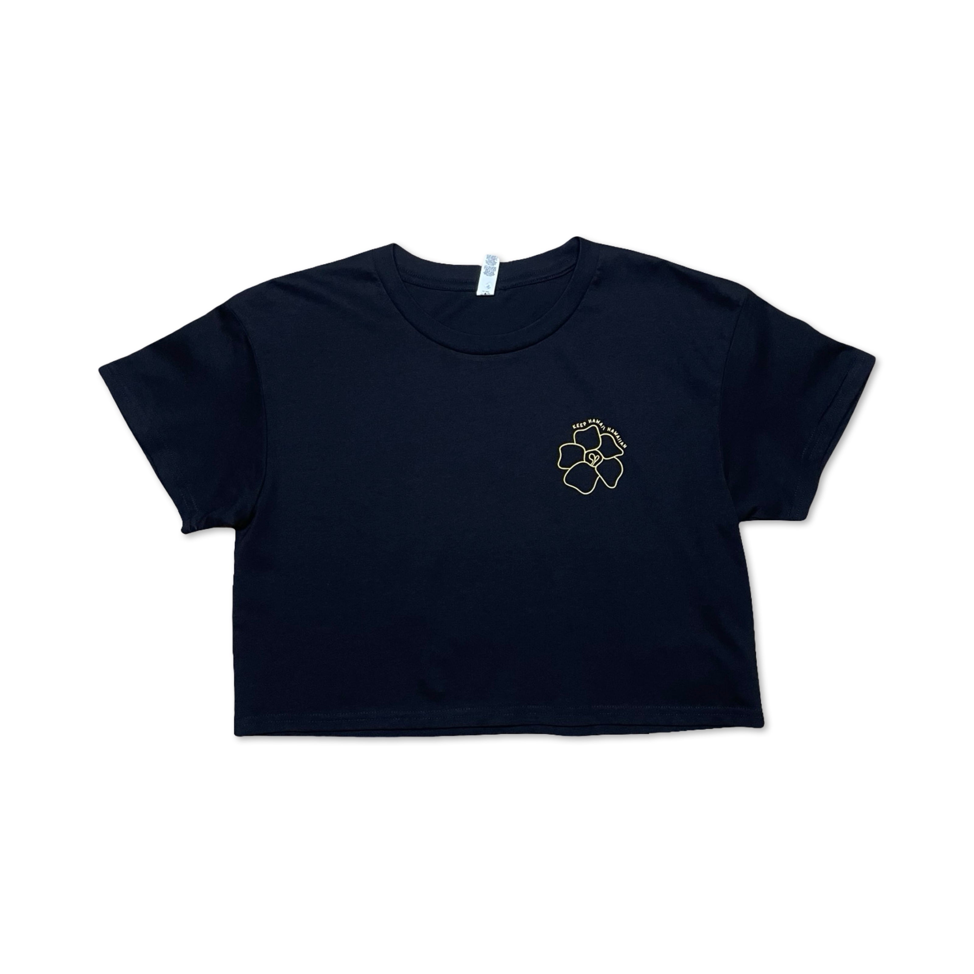 Pua Kanaka Maoli Crop Tee