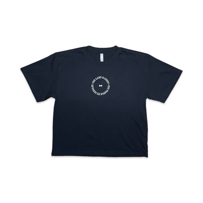 The Land is Chief Box Crop Top