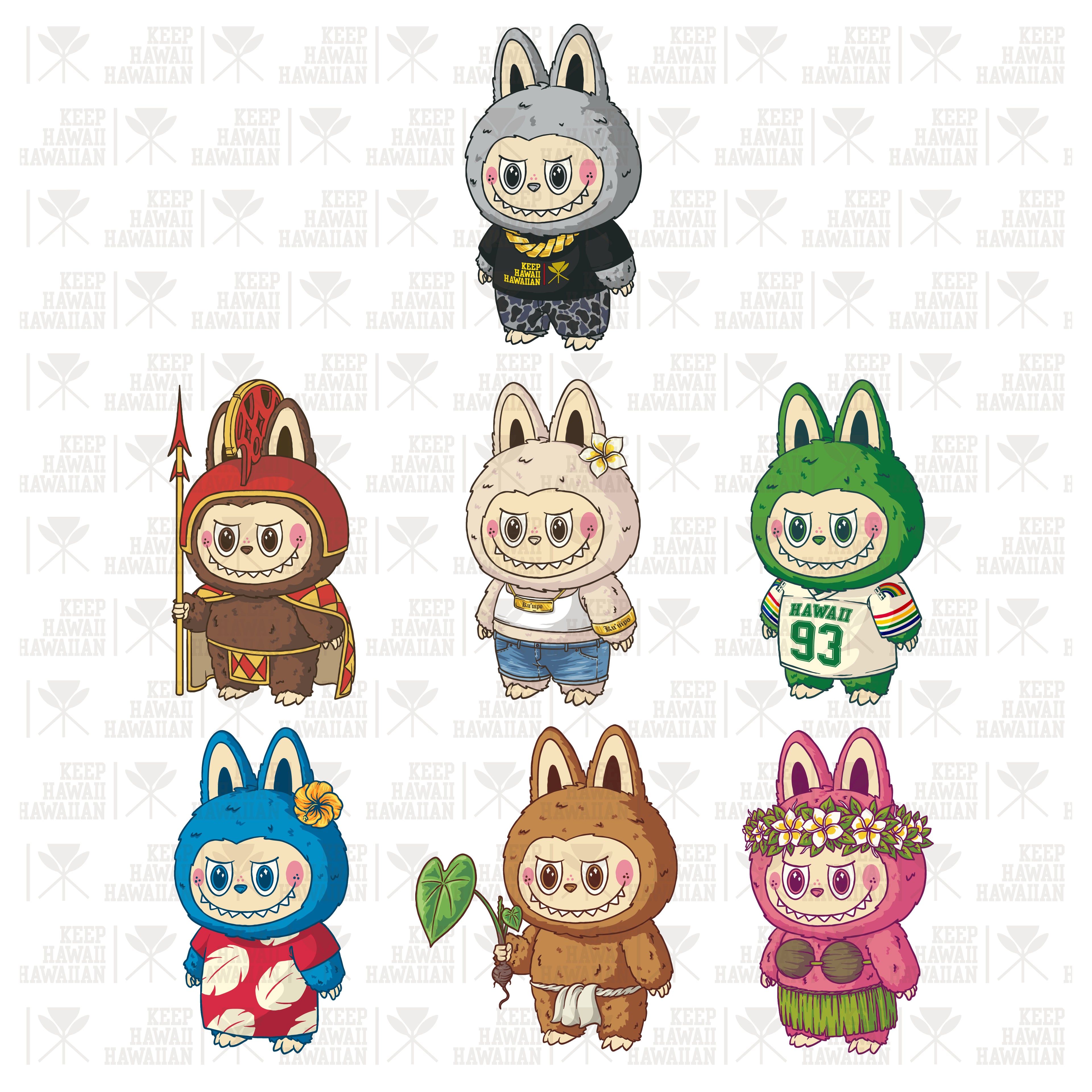 Local Kine Labubus Blind Packs